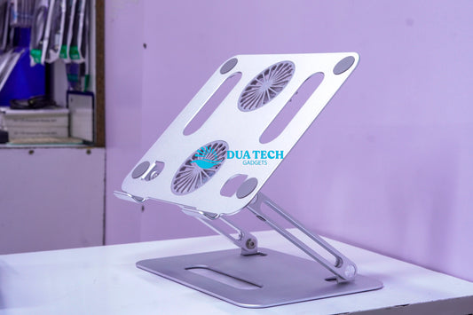 V5.1 Electric Fan Laptop Stand With 3 Speeds