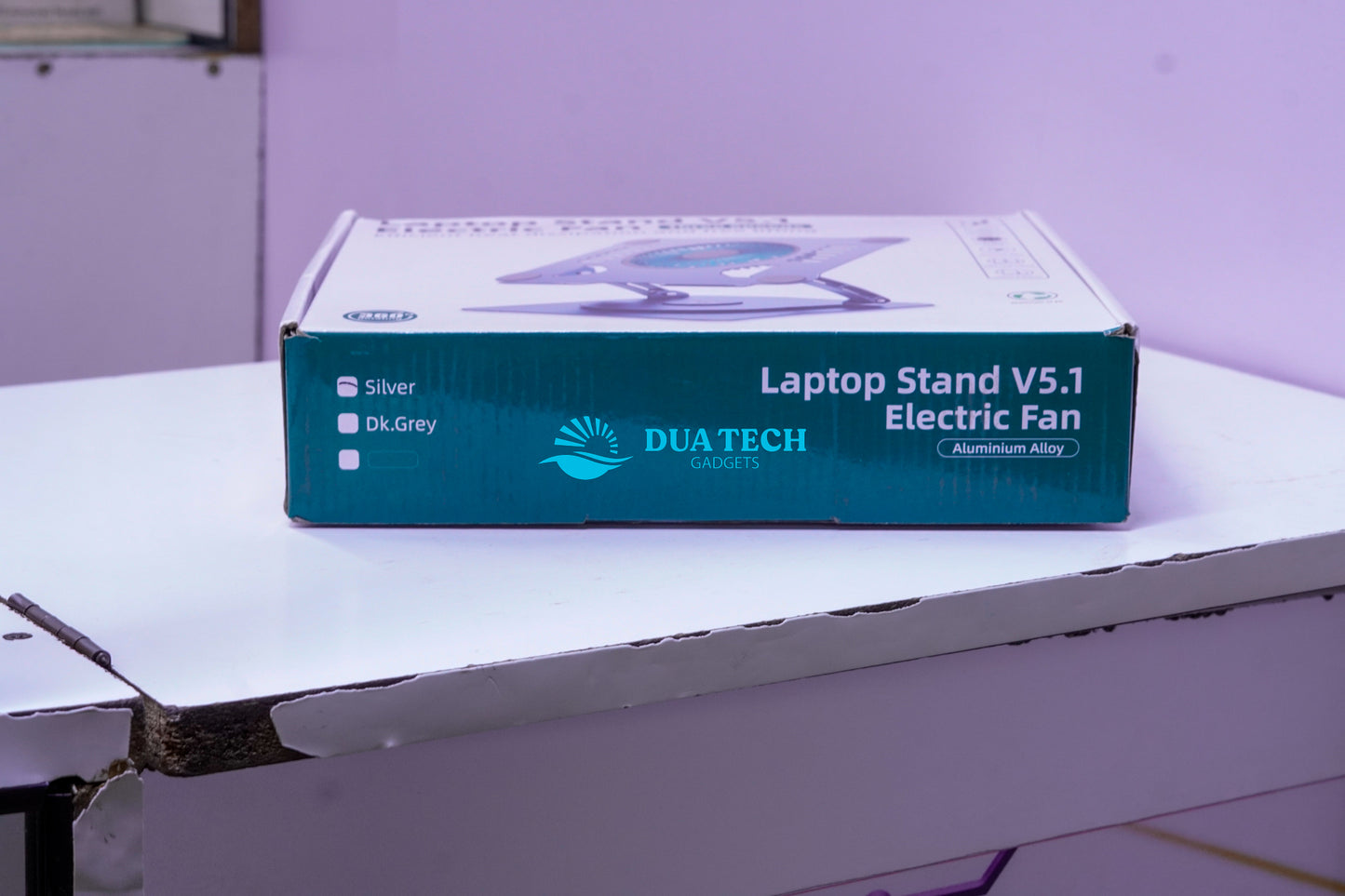 V5.1 Electric Fan Laptop Stand With 3 Speeds